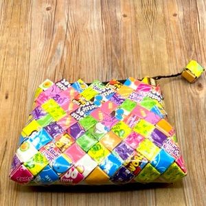 Vintage Tootsie Pop Wrappers Hand Made Satchel
